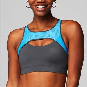 Mesh Breathable Medium Impact Sports Bra